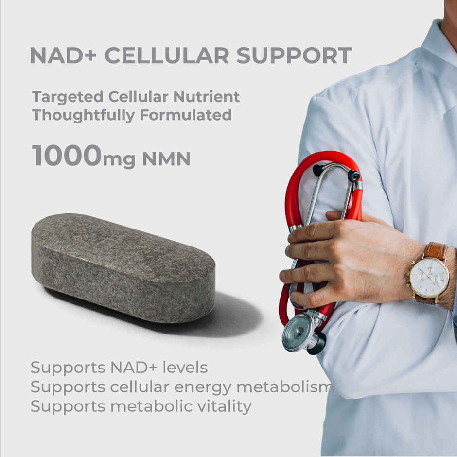 OYB NMN Anti-Aging Tablets with Nicotinamide Mononucleotide for NAD+ Boost | 30 Tablets | OYB NMN