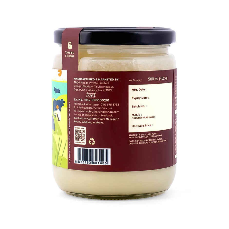 Two Brothers A2 Cultured Buffalo Ghee