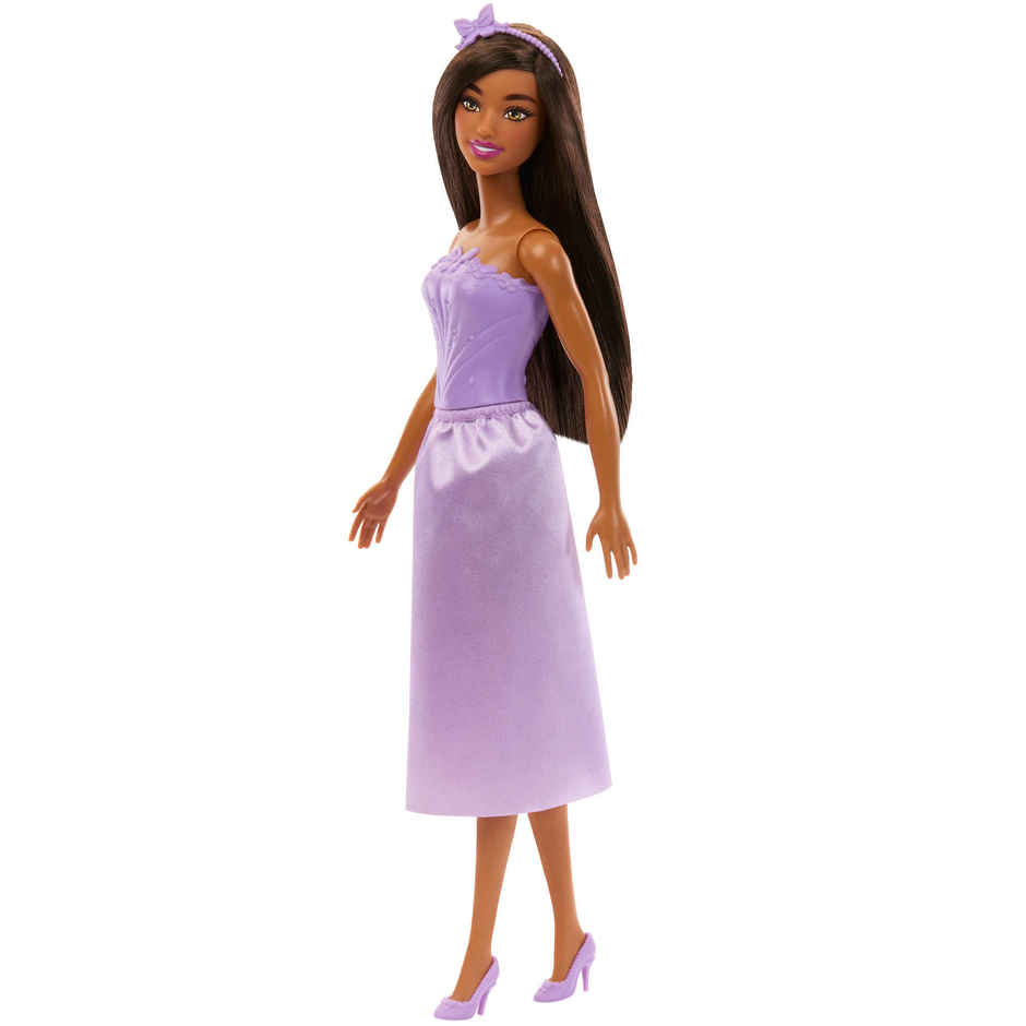 Barbie Royal Fashion Doll Brown Purple Butterfly Theme