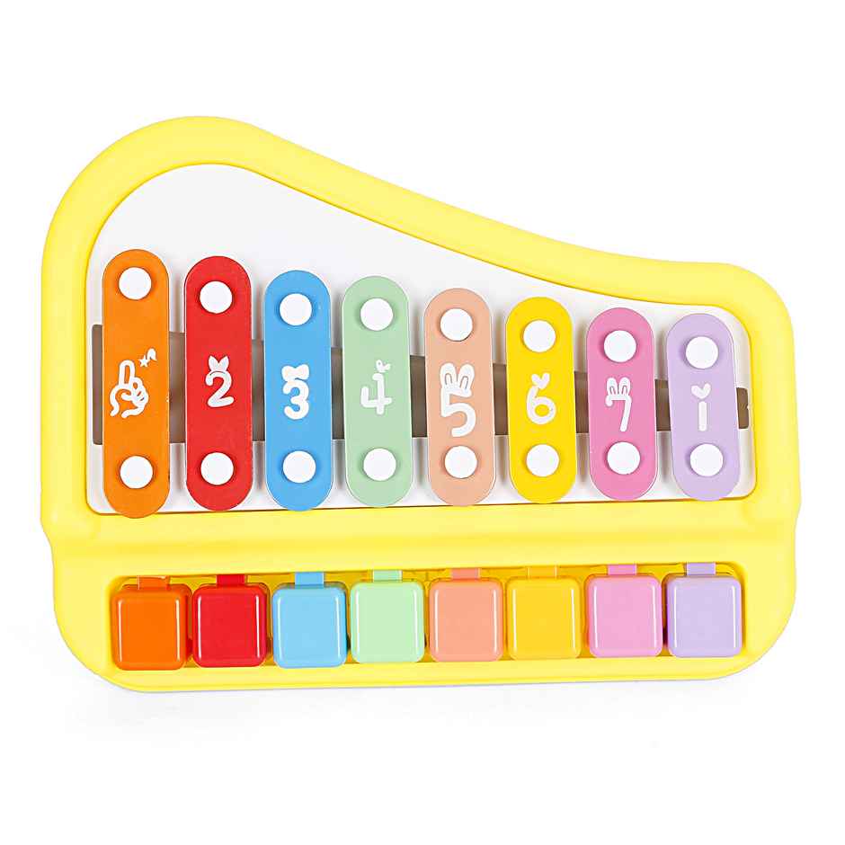 Hamleys Shooting Star My Melodious Xylophone For Kids, 18M+, Yellow