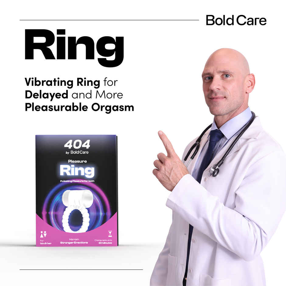 Bold Care Pleasure Ring Massager For Men & Women 60 Minutes Runtime