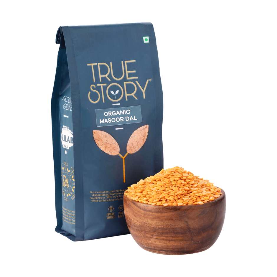 True Story Organic Masoor Dal Split