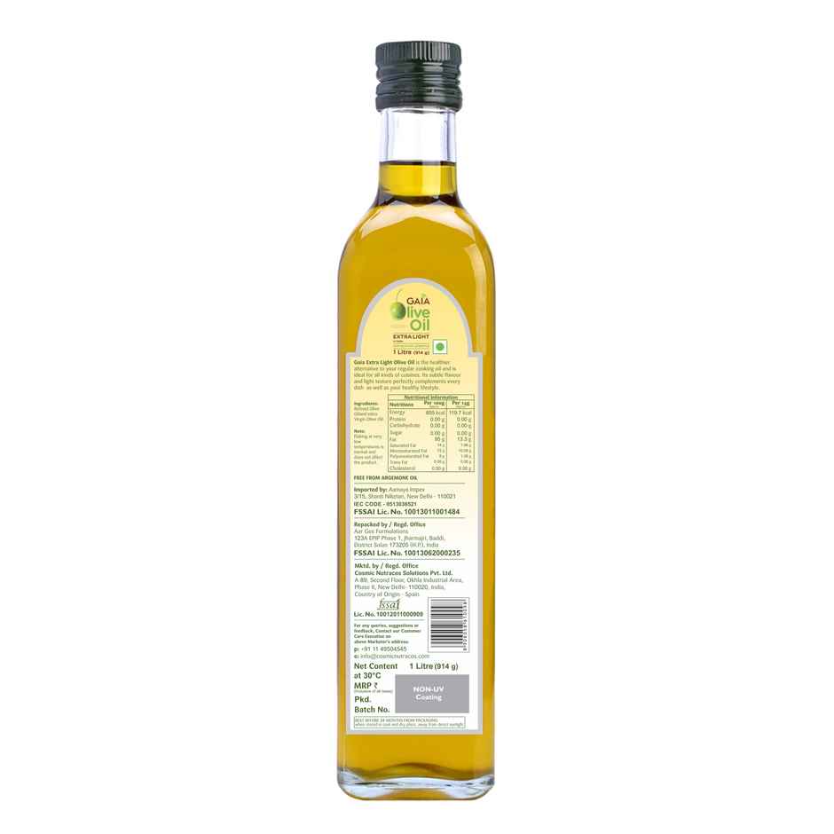 Gaia Extra Light Olive Oil Combo