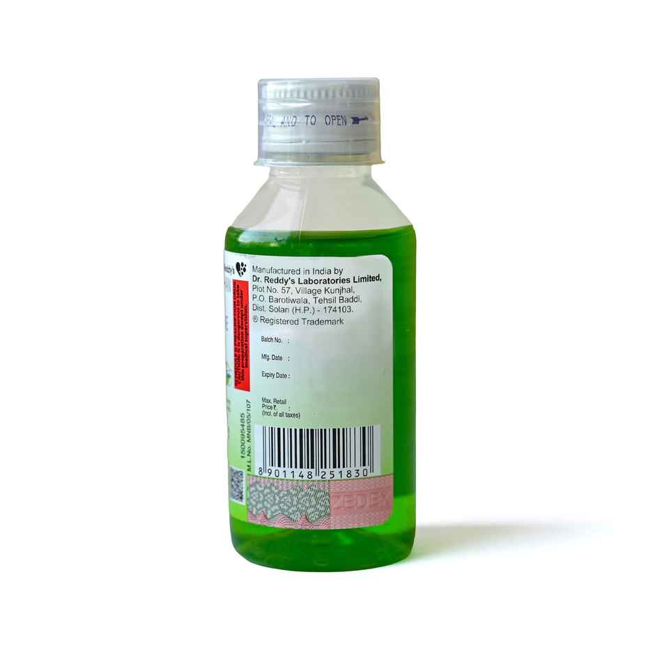 Zedex-SF Mixed Fruit Flavour Sugar Free Dry Cough Syrup 