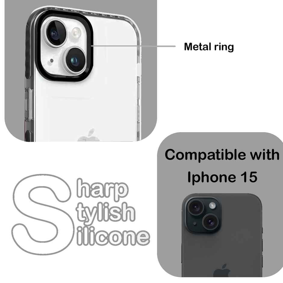 Artistque Case for Iphone 13 Back Cover | ultra Stylish Transparent Tpu Cover
