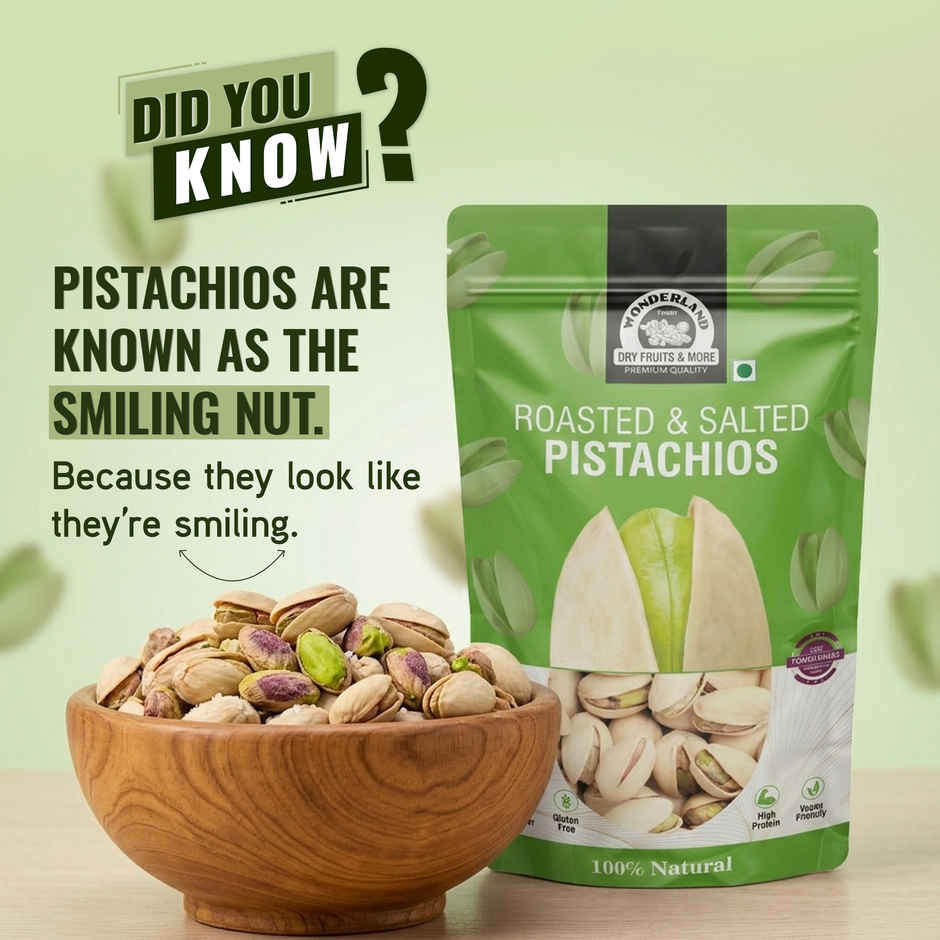 Wonderland Foods Roasted & Salted Pistachios