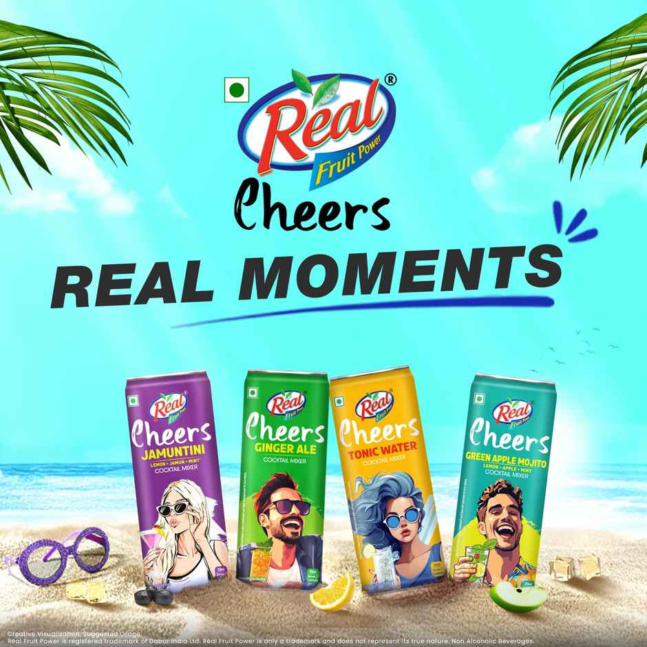 Real Cheers Tonic Water | Cocktail Mixer