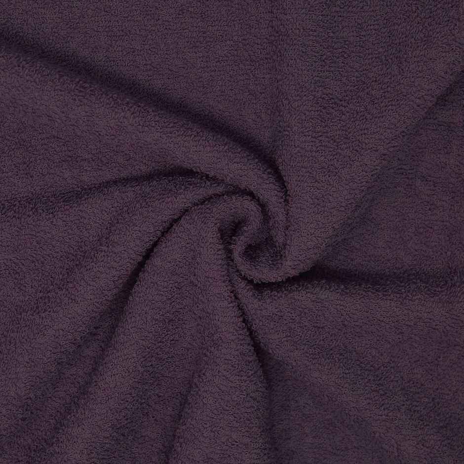 Mytrident Cotton Hand Towel | 400 GSM | Gym Towel Set - Black Currant