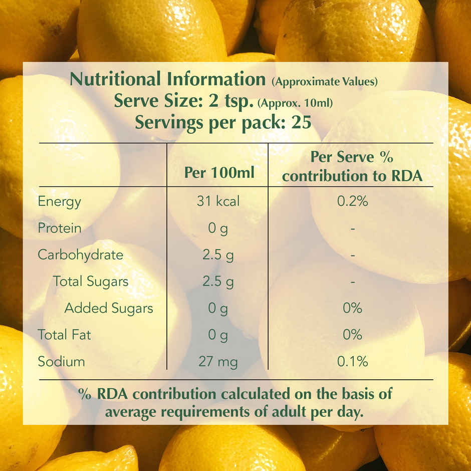 Dabur Hommade Lemon Concentrated Liquid