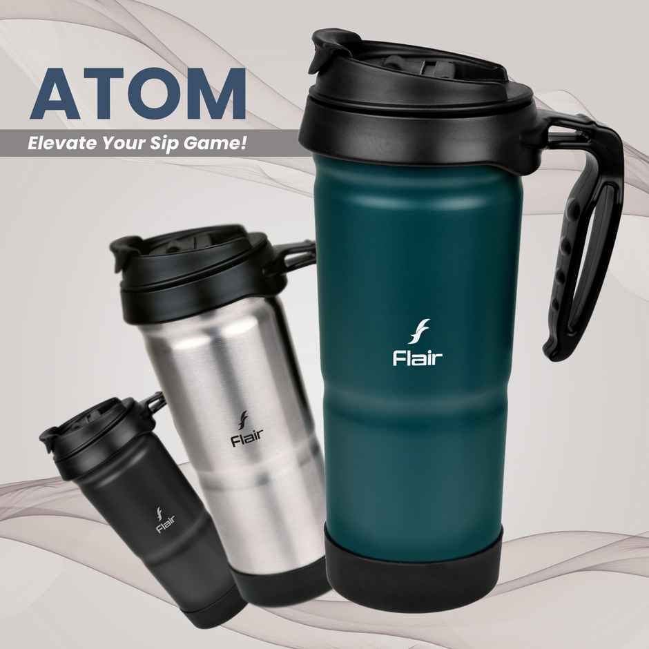 Flair Atom 709 ml Stainless Steel Insulated Mug | Green