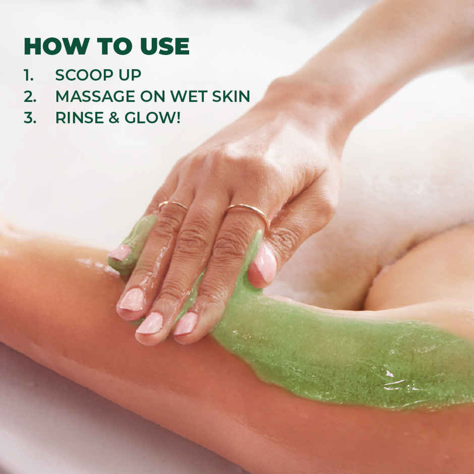 Lux Essence Of Himalayas Cedarwood Oil & Cica Gel Body Scrub