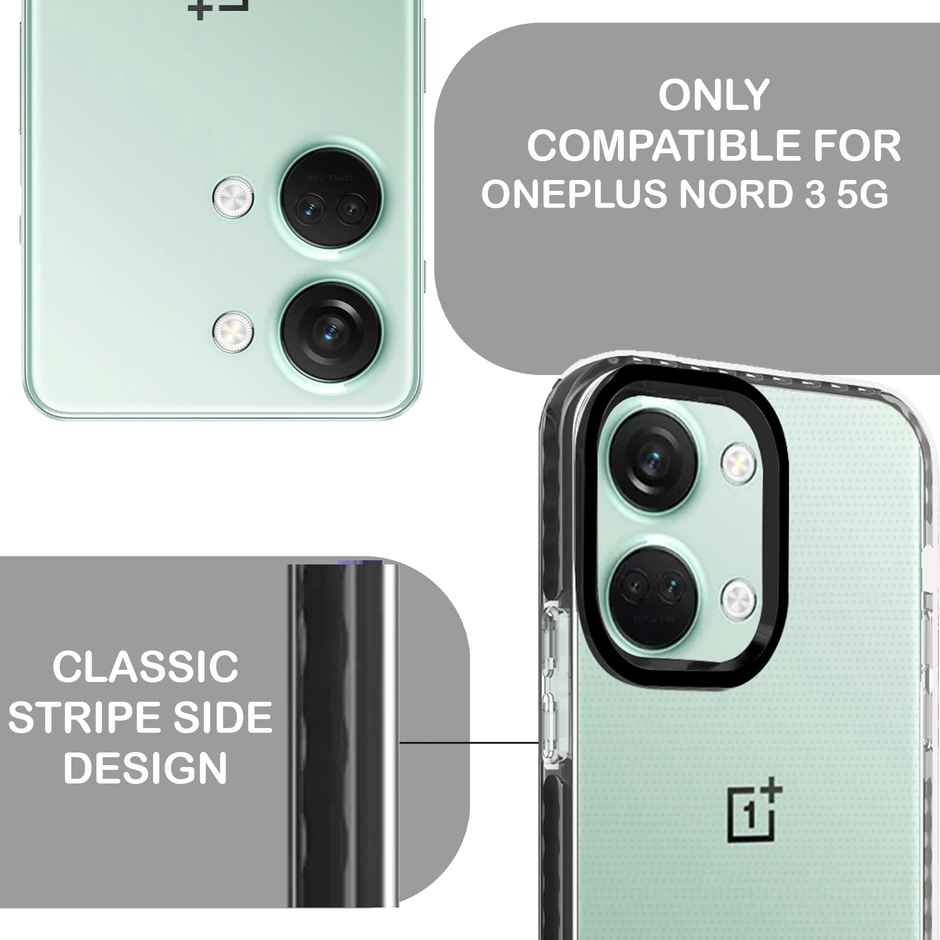 Artistque Case for Oneplus Nord 3 / Oneplus Nord 3 Back Cover - ultra Stylish Transparent Tpu Cover