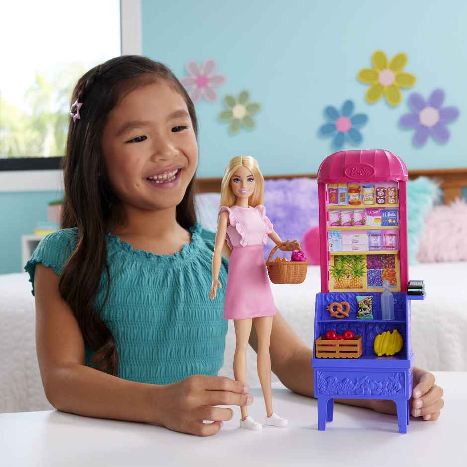Barbie And Teresa Recipe For Friendship Fashion Doll and Playset |Malibu At The Market Theme