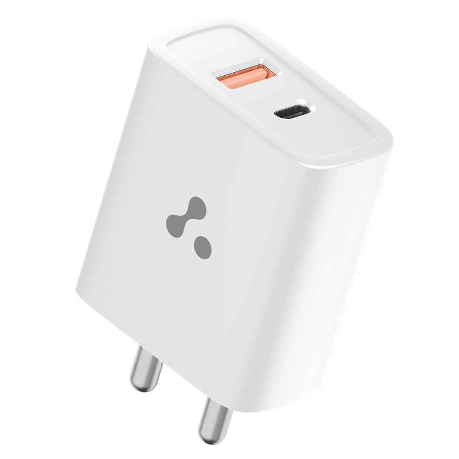 Ambrane 33W QC PD Mobile Charger Adapter | Type C | For Android & iPhones | RAAP M33 | White