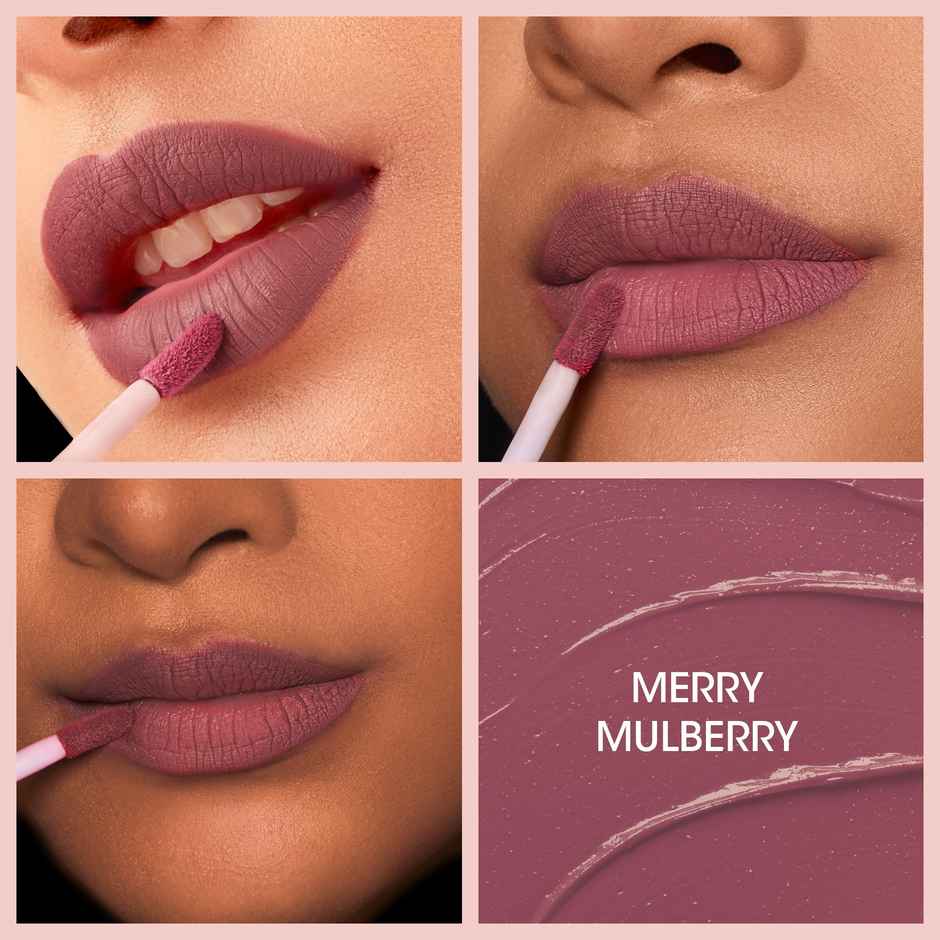 OG Beauty Moisture Lock Liquid Lipstick - 02 Merry Mulberry
