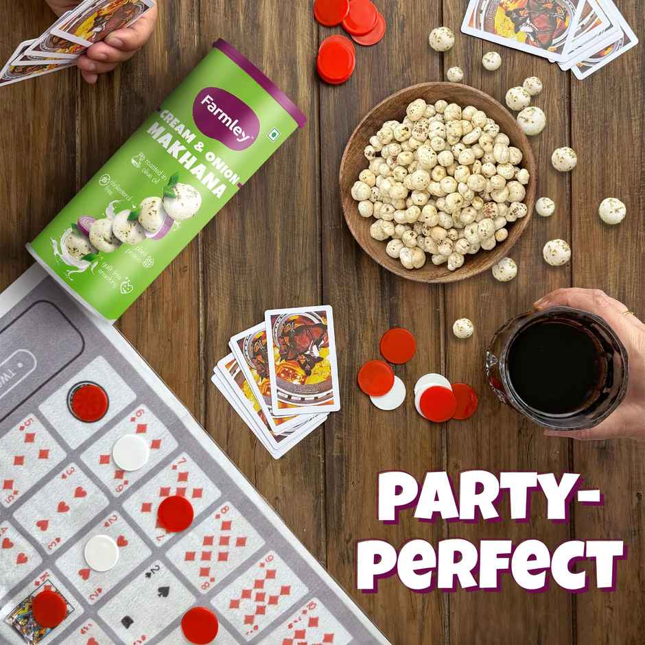 Farmley Cream And Onion Makhana Roasted In Olive Oil