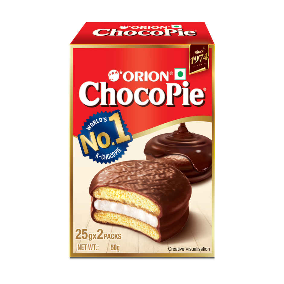 Orion Choco Pie Chocolate Coated Soft Biscuits Combo