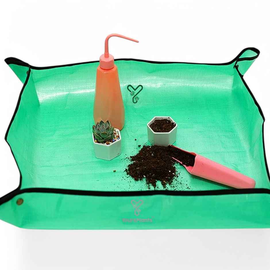 Yoursplants Gardening Mat For Indoor Plants Transplanting And Potting Mess Control | Pack Of 1