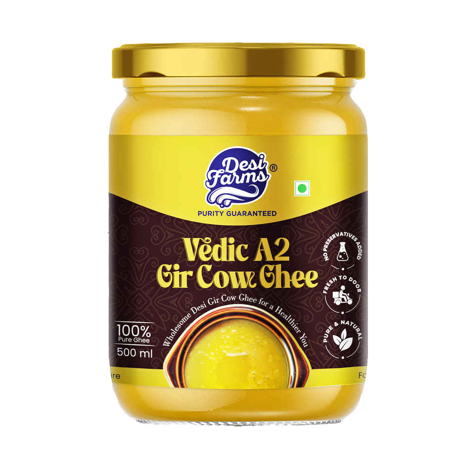 Desi Farms A2 Vedic Cow Ghee