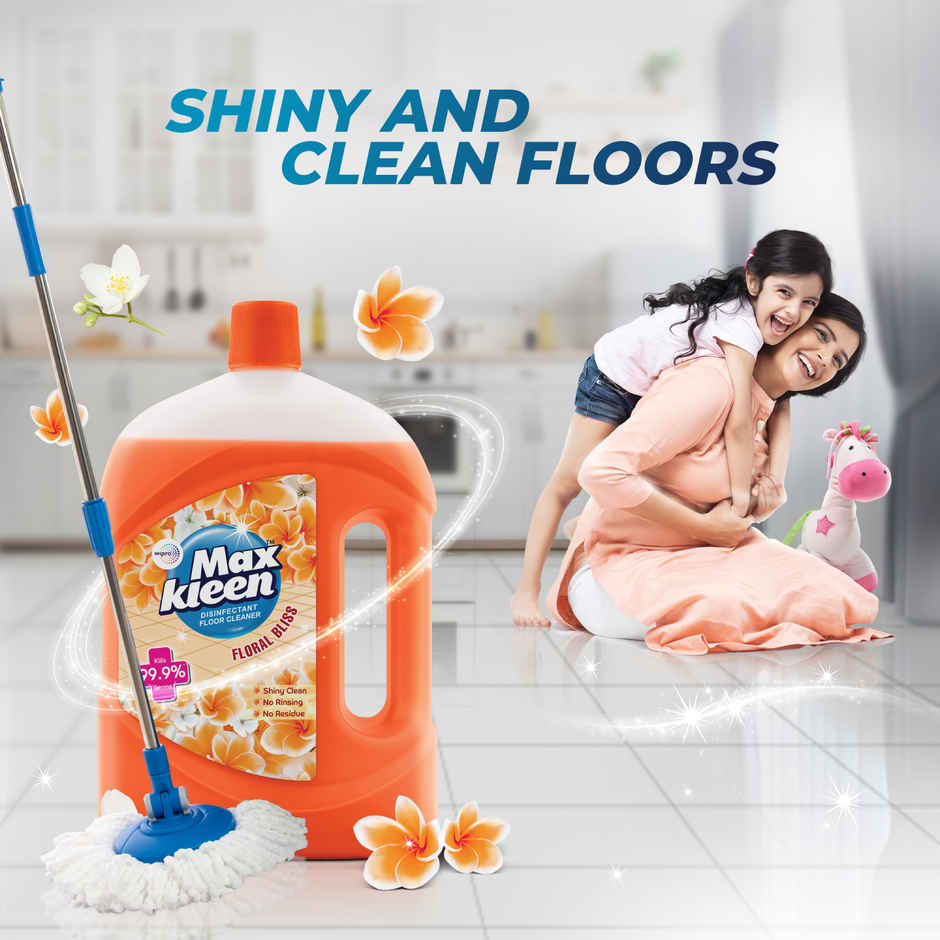Maxkleen Floral Bliss Disinfectant Floor Cleaner | Can