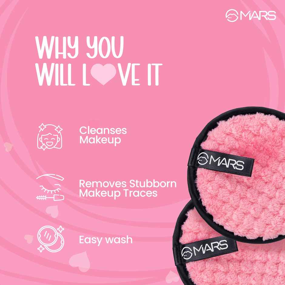 MARS Cosmetics Makeup Melting Microfiber Wipes | Pack Of 1