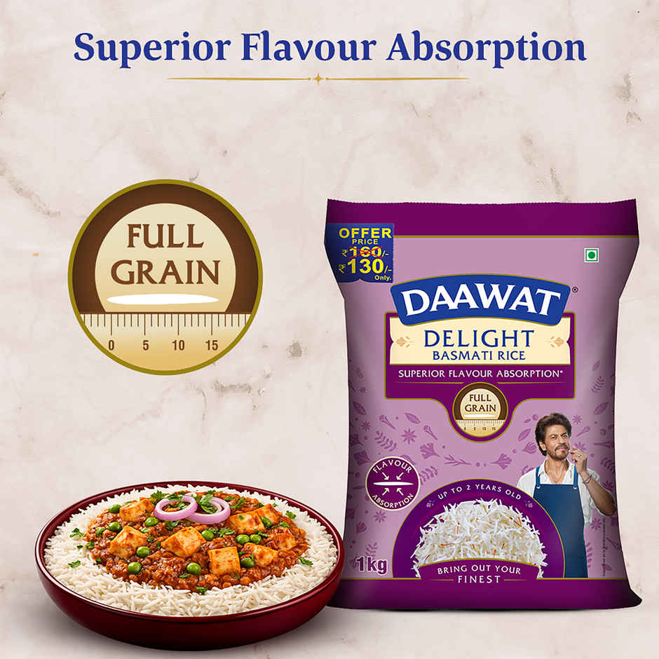 Daawat Delight Basmati Rice | Long Grain