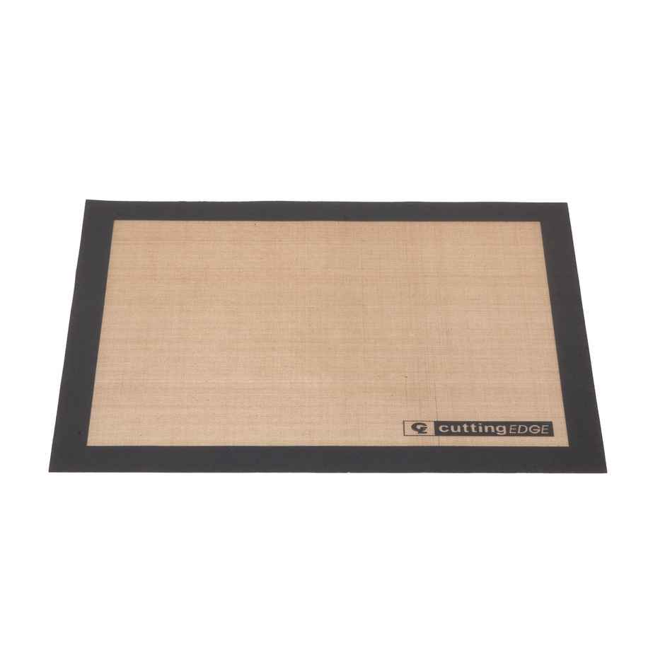 Cutting EDGE Silicone Baking Mat |Non-Stick Glass Fiber Sheet for Dough,Cookies,Macaroons|Large Size