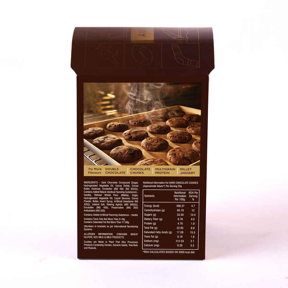 CookieMan Premium Dark Chocolate Cookies Biscuits