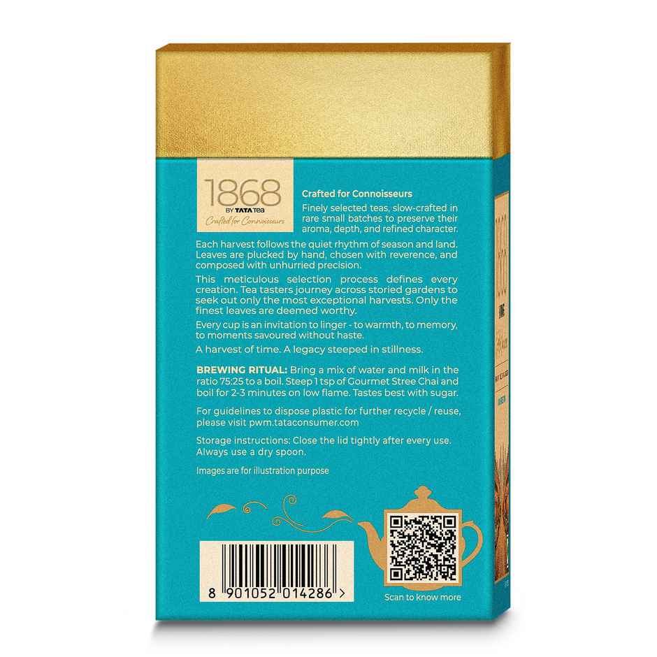 1868 by Tata Tea Gourmet Street Chai