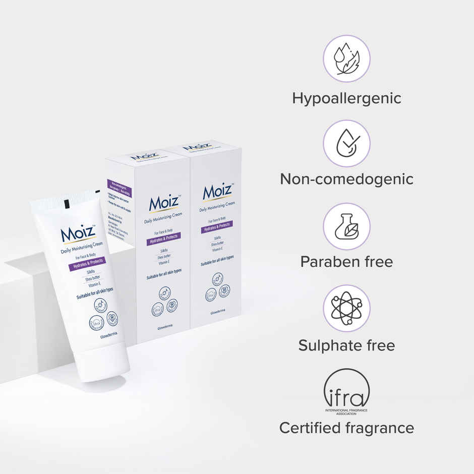 Moiz Daily Moisturizing Cream for Face & Body