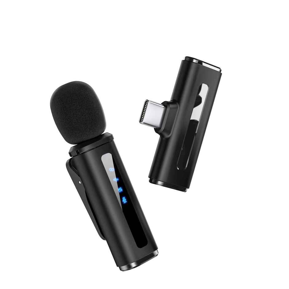 Digitek DWM 010 Wireless Microphone | Type C | 40m Range | 7 Hrs Battery