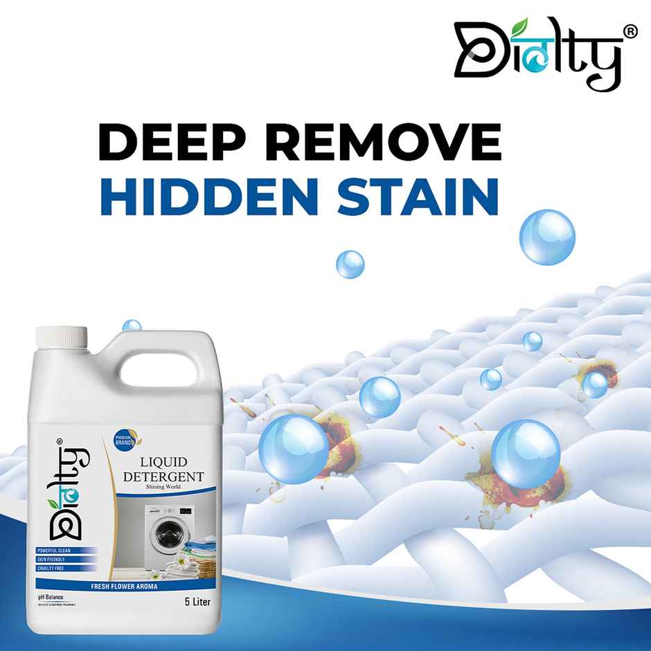 Diolty Fresh Top & Front Load Washing Machine Detergent Liquid