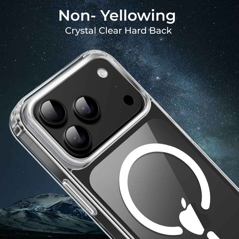 Artistque Case For Iphone 17 Pro Back Cover | Transparent Clear Magsafe Cover