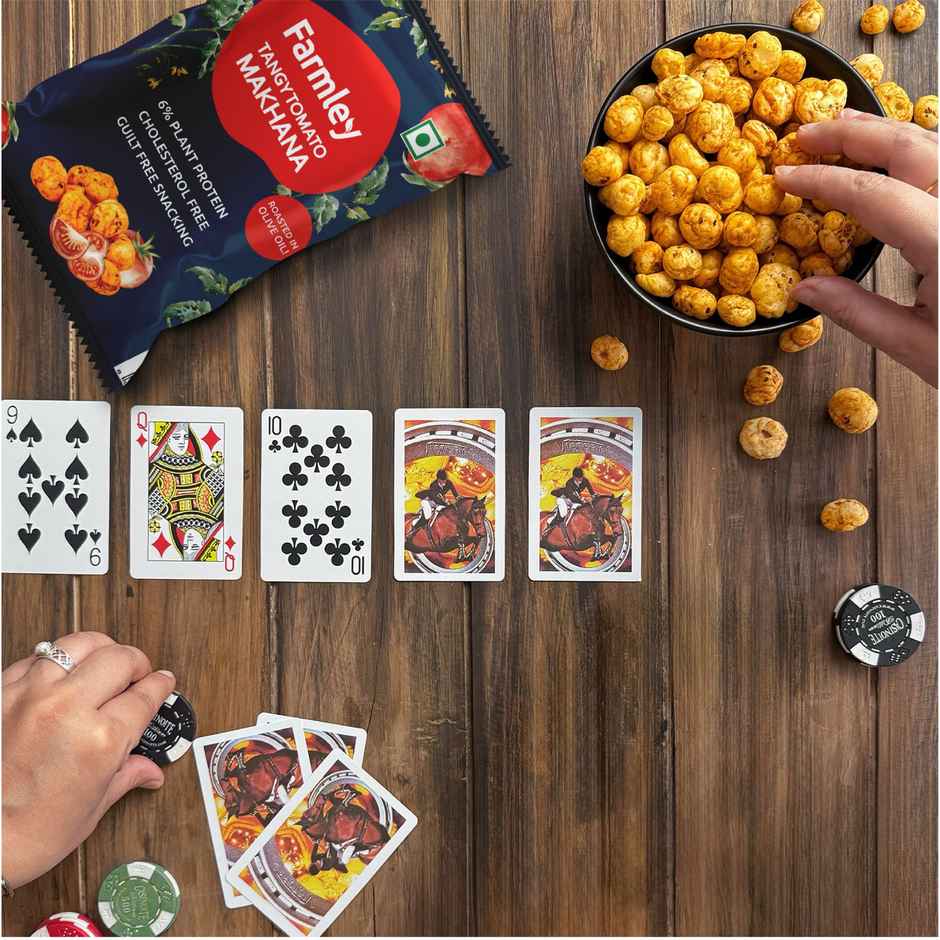 Farmley Tangy Tomato Makhana Roasted In Olive Oil