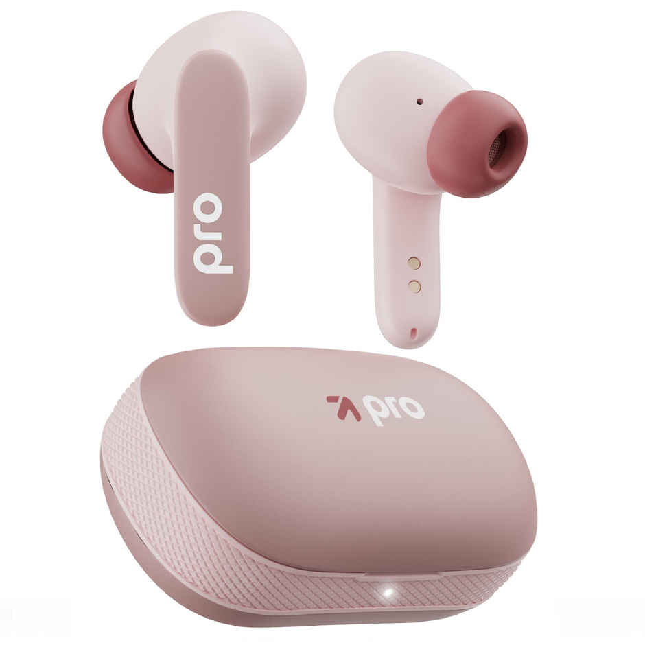 GOBOULT Y1 Pro Zen Quad Mic ENC,60Hrs Battery,Fast Charging,5.3v Bt |Candy cane