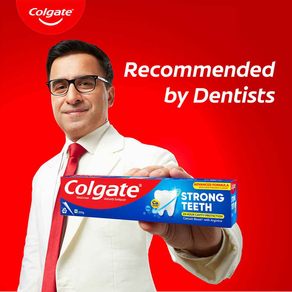 Colgate Strong Teeth Anticavity Toothpaste (With Free Toothbrush)