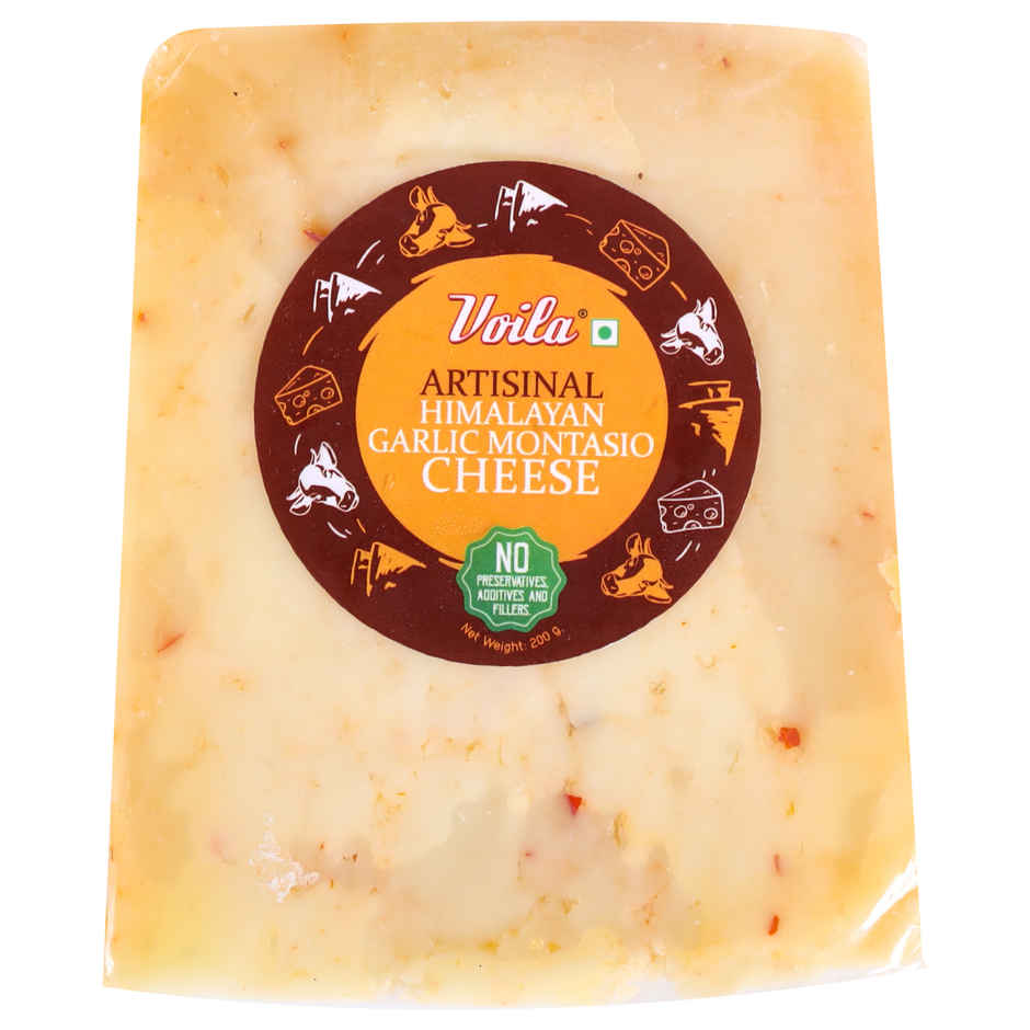 Voila Himalayan Garlic Montasio