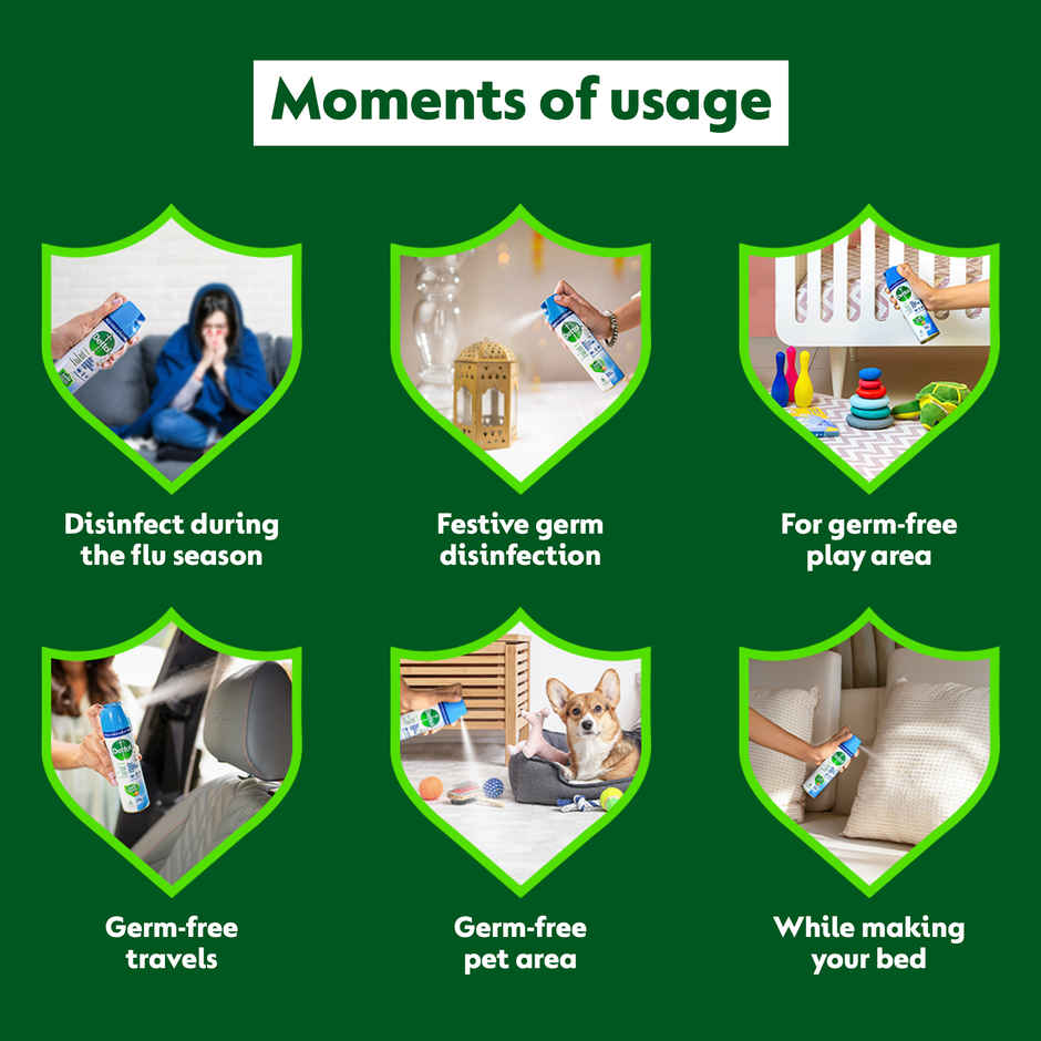 Dettol Spring Blossom Disinfectant Spray Combo