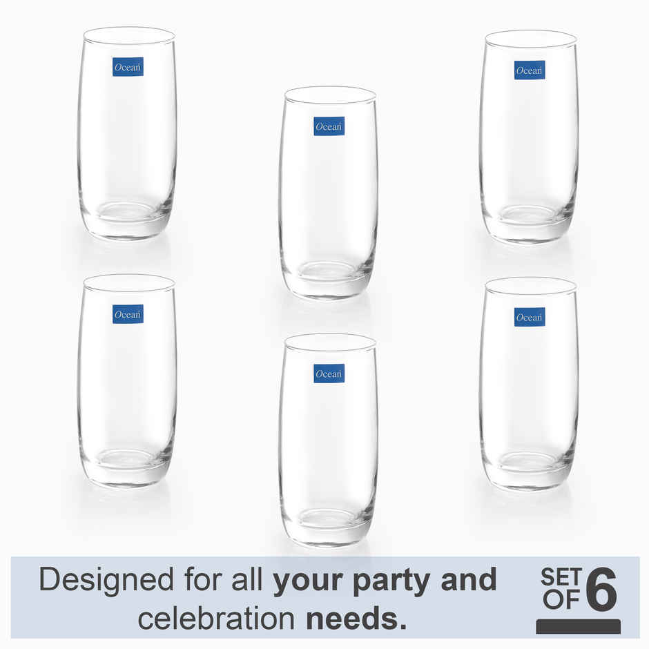 Ocean Ivory Water Glass Set | 370 ml