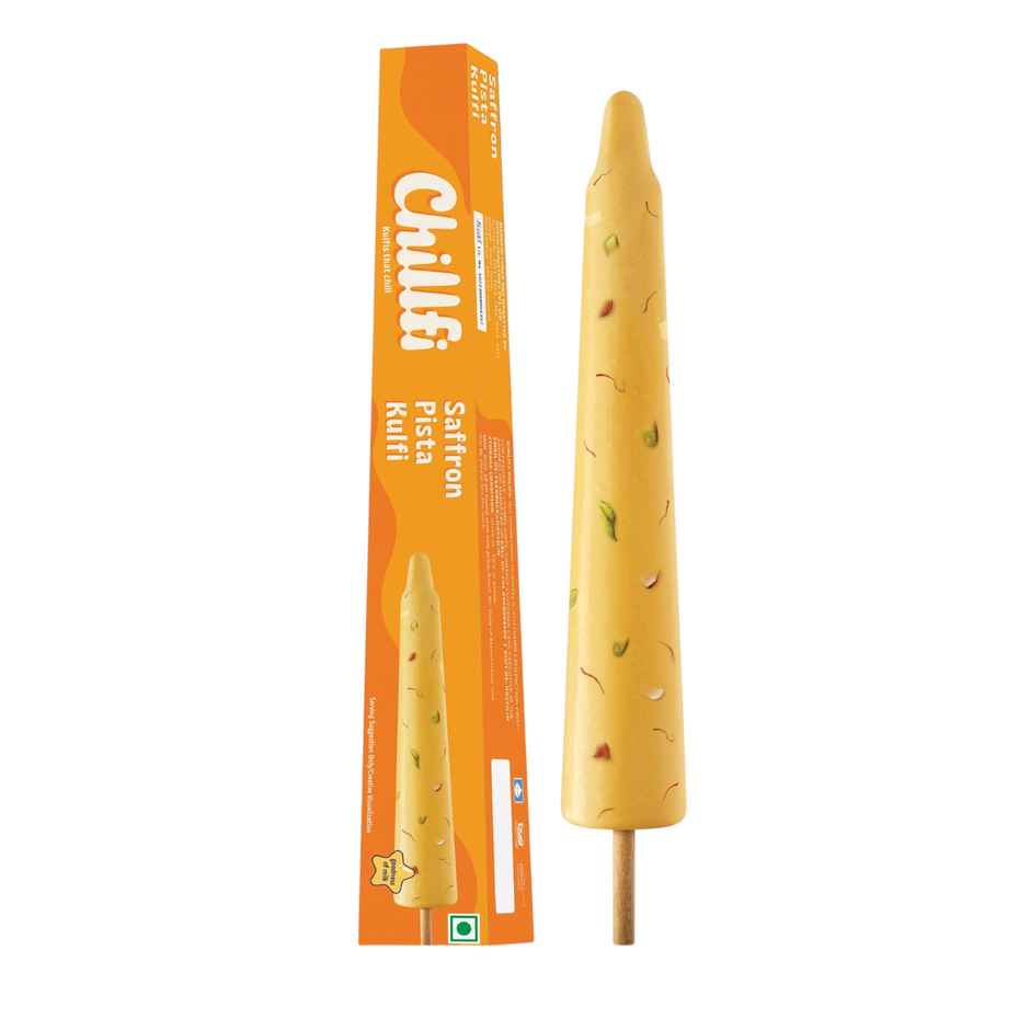 Hocco Saffron Pista Tillewali Kulfi Ice Cream Stick