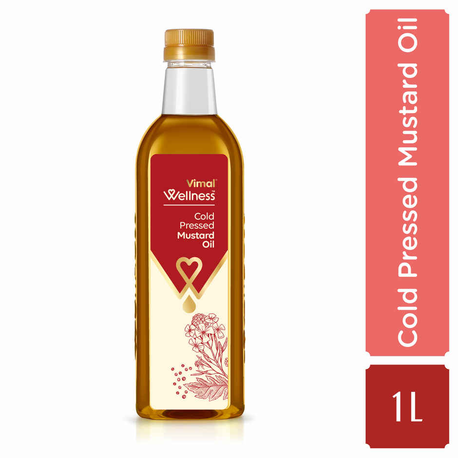 Vimal Wellness Cold Pressed Mustard Oil 1L