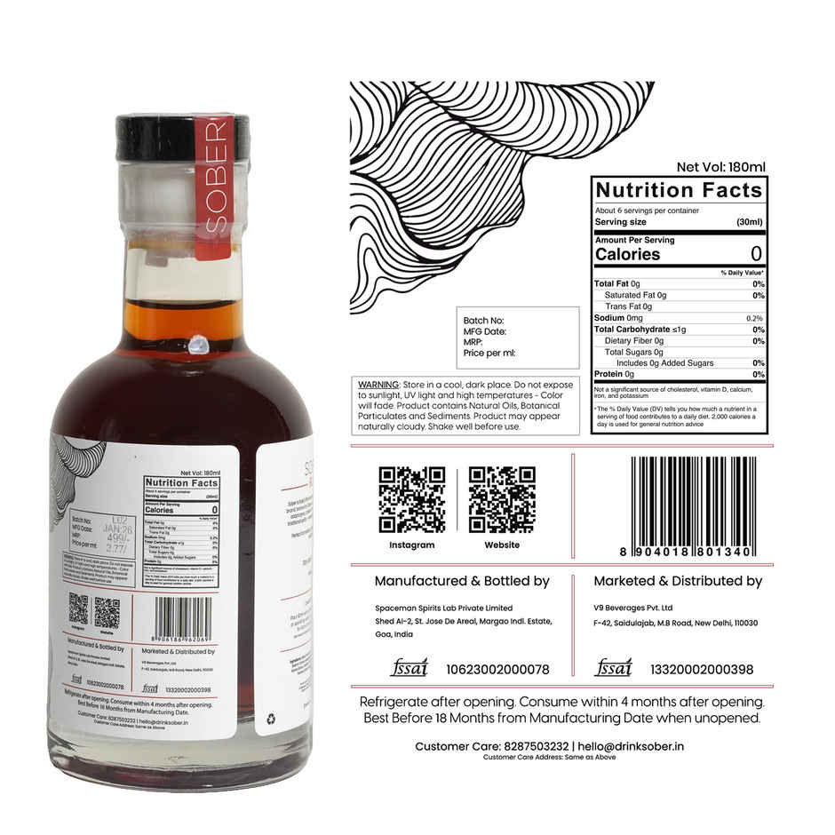 Sober Non-Alchoholic Rum