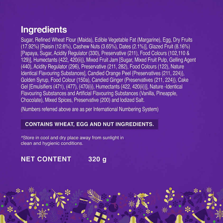 Modern Royal Plum Cake