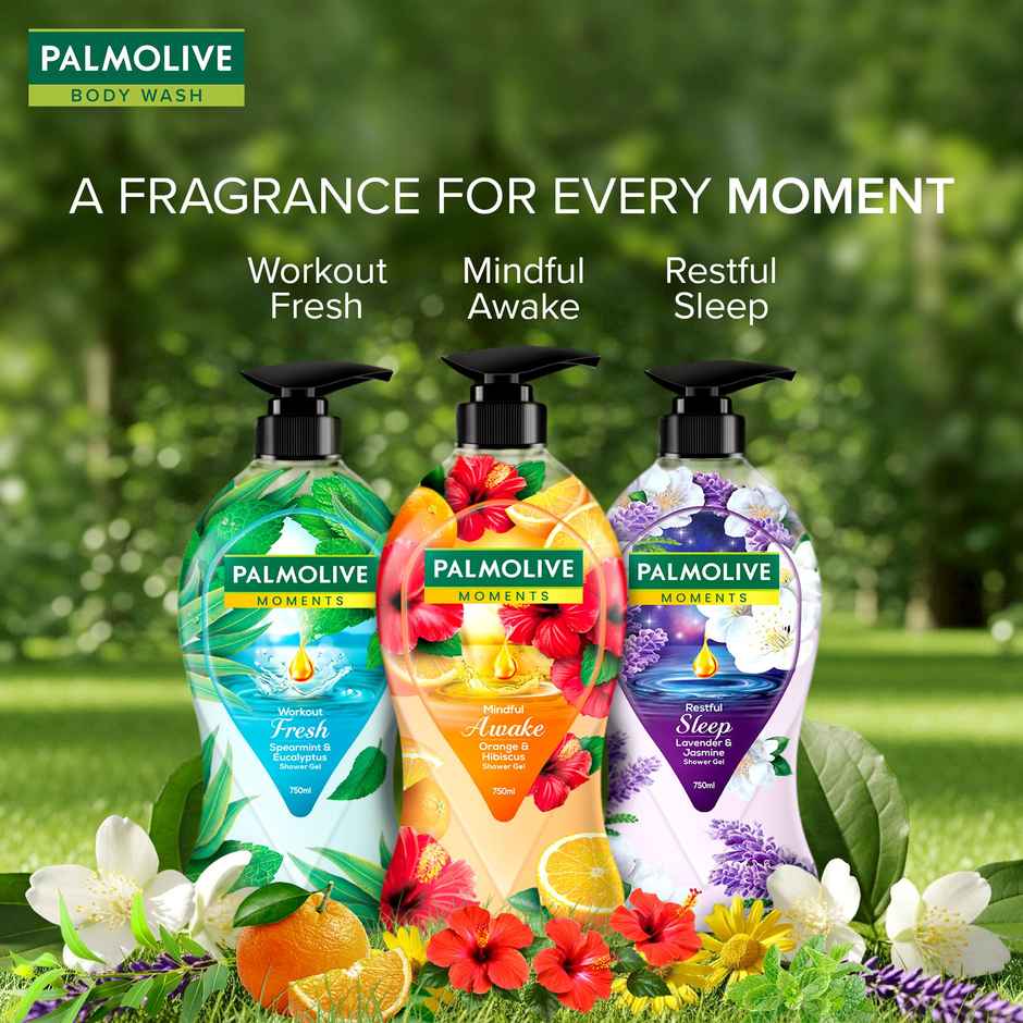 Palmolive Moments Range Mindful Awake Body Wash | Shower Gel