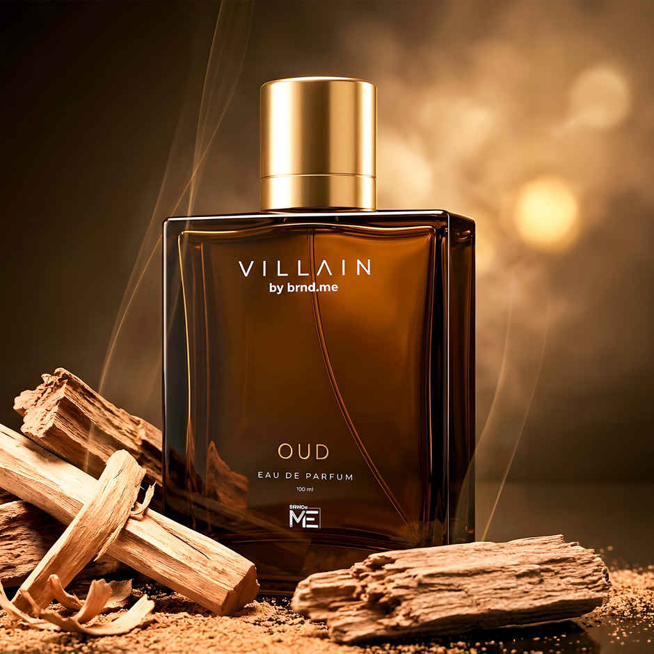 VILLAIN Oud Perfume for Men | Spicy Oud & Sandalwood EDP | Long Lasting