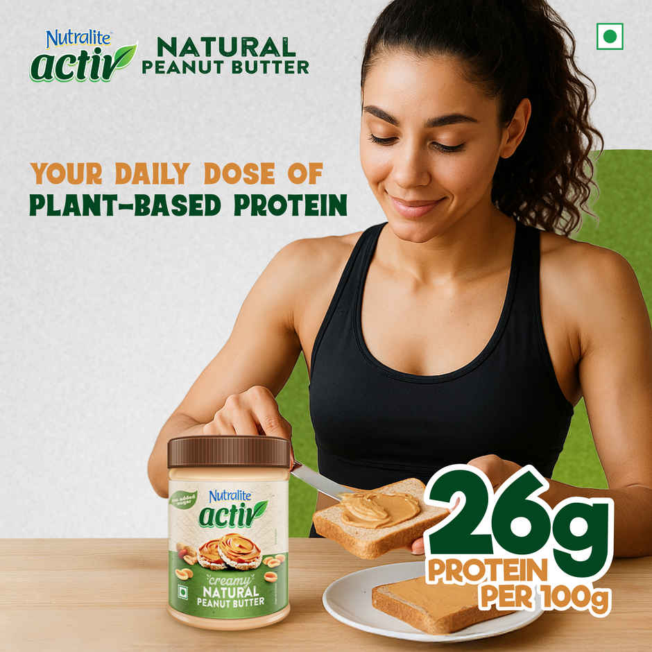 Nutralite Activ Peanut Butter Natural Creamy