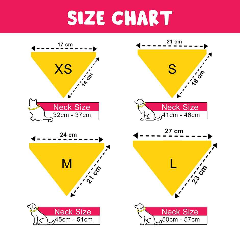 PawsIndia Pink Pet Bandana - Mommy's Girl - S