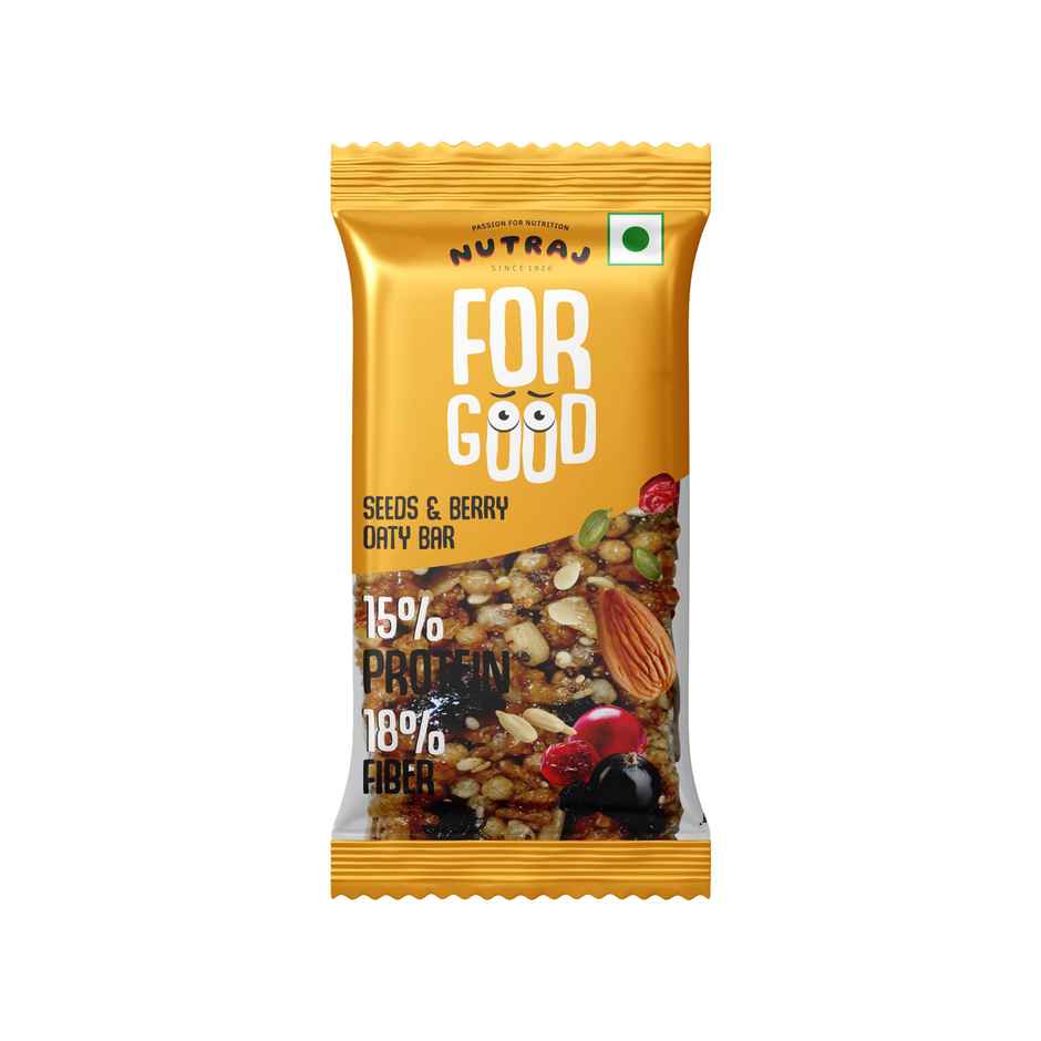 Nutraj For Good Seeds & Berry Oaty Bar