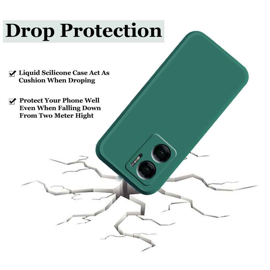 Artistque Case for Redmi 11 Prime 5g Back Cover - Plain Liquid Silicone Cover