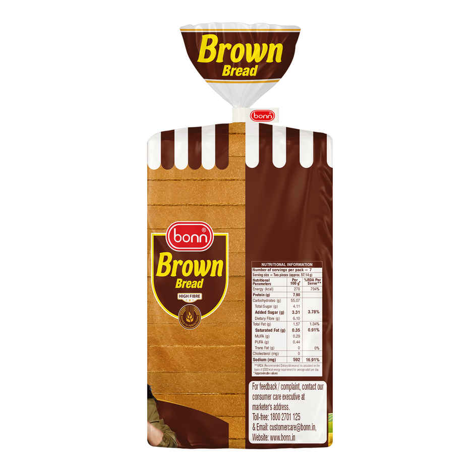 Bonn High Fibre Brown Bread